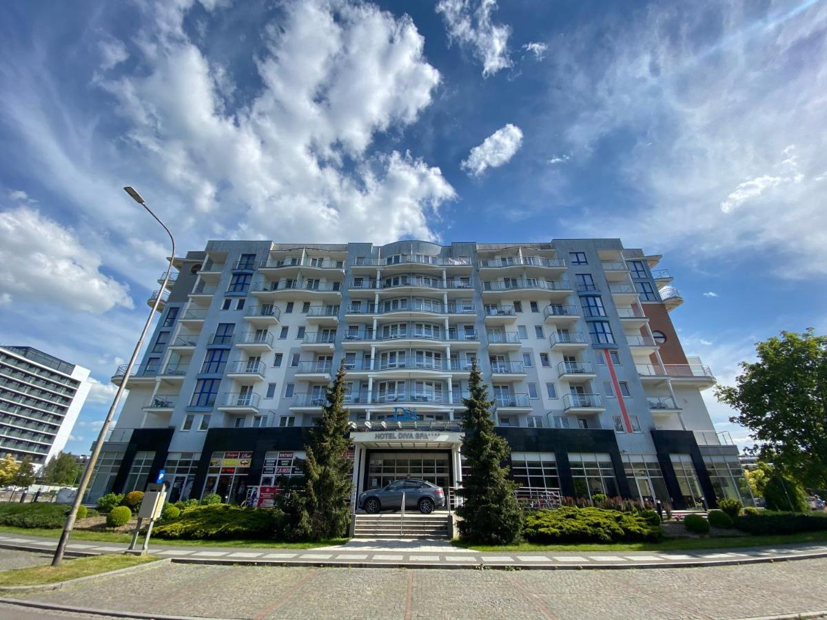 Apartament Prywatny Salon Z Aneksem Kuchennym I Sypialnia W Hotelu Diva Kolobrzeg Exterior photo